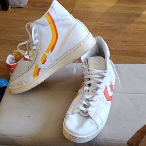 CONVERSE PRO LEATHER RAYGUNS WHITE